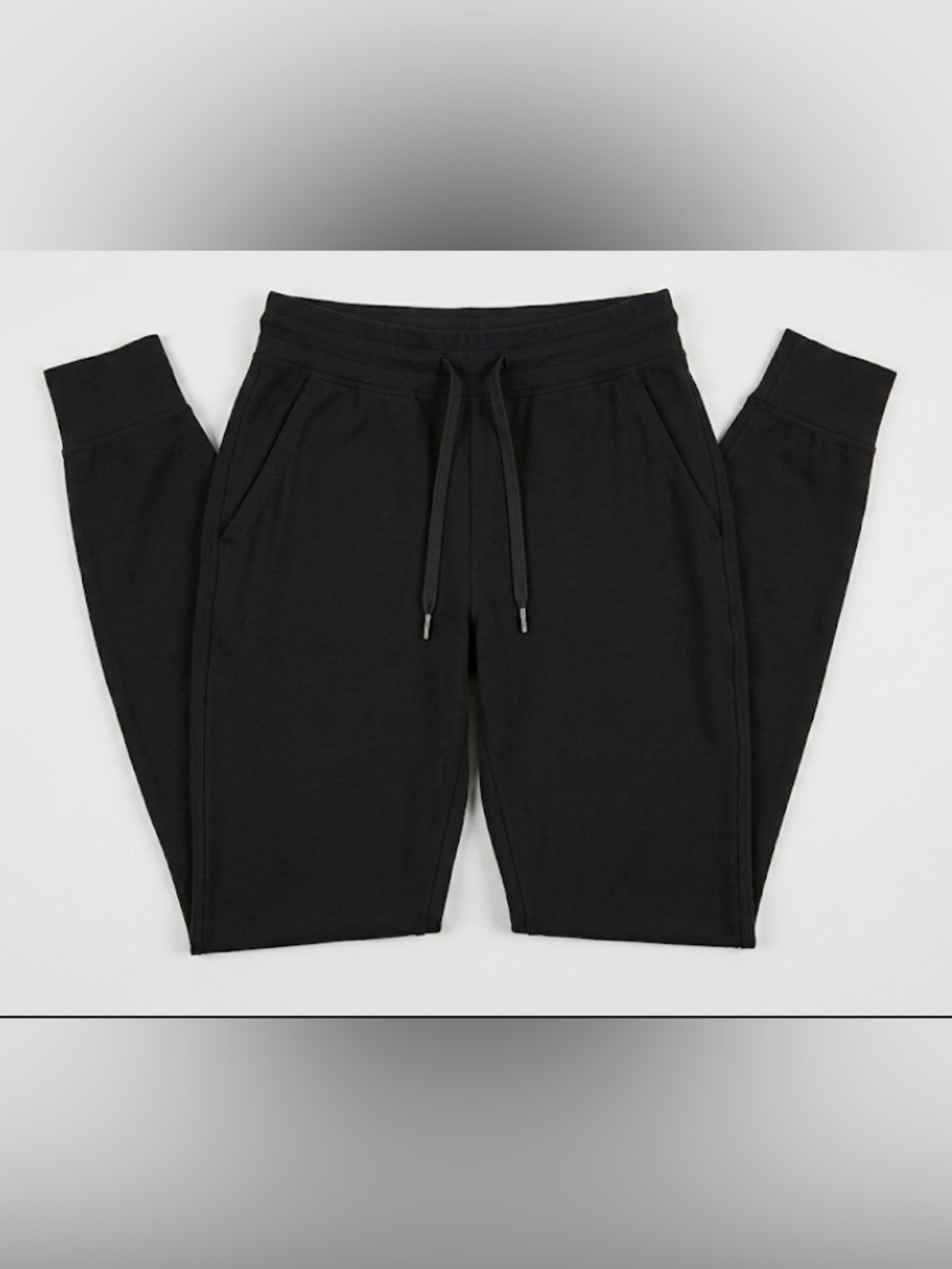 lululemon athletica Black Drawstring Waist Sweatpants